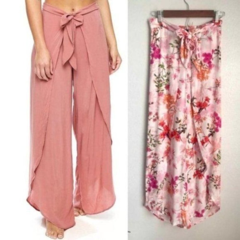 Shore Brand Made in CA Tulip Floral Beach Pant, XS - Picture 1 of 11